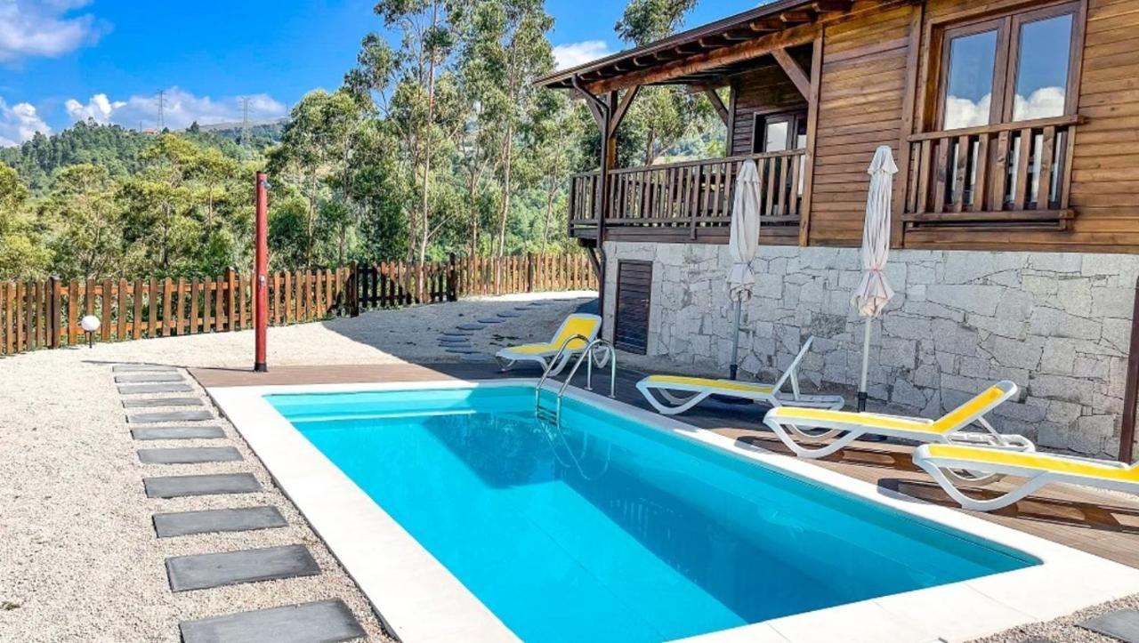 Quinta Da Resteva-Chale Do Rio Vieira do Minho Exterior foto